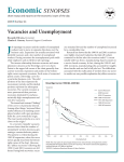 Vacancies and Unemployment - Economic Research