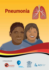 Pneumonia flipchart - Agency for Clinical Innovation