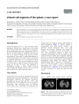 Littoral-cell angioma of the spleen: a case report
