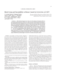 Blood Group and Susceptibility to Disease Caused by Escherichia