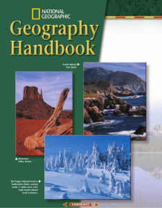 Geography Handbook - Warren County Schools