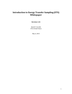Introduction to Energy Transfer Sampling