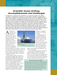 Scientific Ocean Drilling - Division on Earth and Life Studies