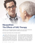 Myopathies: The Effects of IVIG Therapy