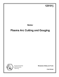 Plasma Arc Cutting and Gouging