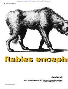 Rabies encepha - Practical Neurology