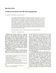 Special Article Artifacts Associated with MR Neuroangiography