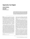 Opportunity Cost Neglect