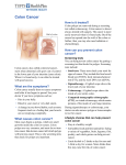 Colon Cancer - Tufts Health Plan