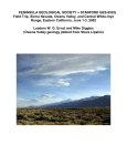 the White-Inyo field-trip guidebook