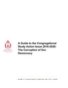 The Corruption of Our Democracy - Unitarian Universalist Association