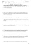 Chapter 24-25 Study Guide - Mr. Riniker`s History Class
