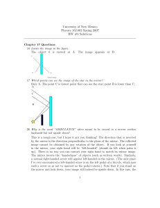 HW #8 Solutions