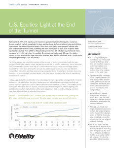 US Equities: Light at the End of the Tunnel