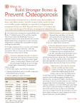 Prevent Osteoporosis