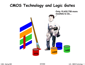 CMOS Technology And Logic Gates