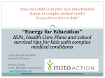 Education for Children with Complex Medical Conditions