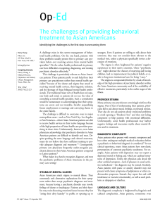 The challenges of providing behavioral treatment to