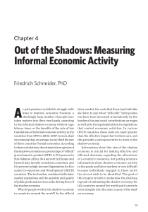 Out of the Shadows: Measuring Informal Economic Activity