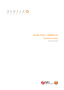 Smoke Alarm - SMSZB-120