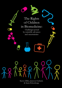 The Rights of Children in Biomedicine - Coe