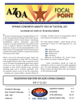 Jan-March`13 Focal Point - Arizona Optometric Association