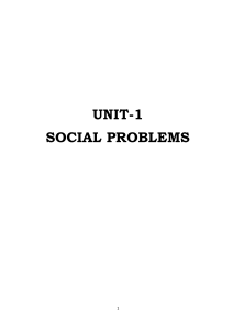 Paper-7 Social Problems, Social Policy, Social Legislation