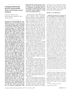 Changing Relationship Between Socioeconomic Status and