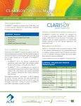 clarisoy™ protein made clear