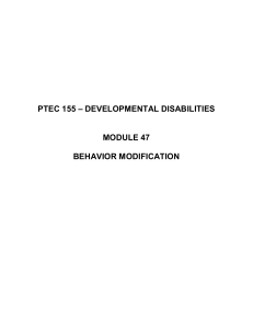 ptec 155 – developmental disabilities module