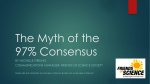 The Myth of the 97% Consensus