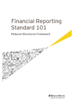 Financial Reporting Standard 101 - Reduced Disclosure