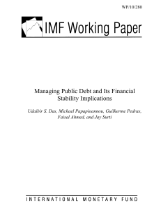 Managing Public Debt and Its Financial Stability Implications