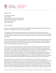 Read the letter - Canadian Pharmacists Association