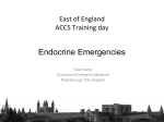 Endocrine Emergencies - Health Education East of England
