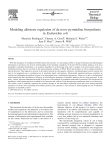 Modeling allosteric regulation of de novo pyrimidine biosynthesis in
