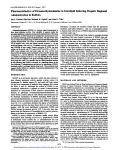 Pharmacokinetics of Hexamethylmelamine in