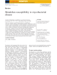 Mendelian susceptibility to mycobacterial disease