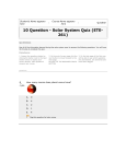 10 Question - Solar System Quiz (ETE- 261)