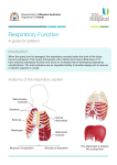 Respiratory Function
