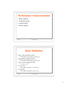 Performance characterization