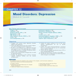 Mood Disorders: Depression