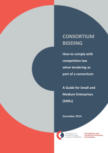 Consortium Bidding Guide