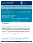 Screening for Preeclampsia: Consumer Guide (Draft