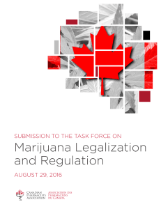 submission to the Task Force - Canadian Pharmacists Association