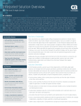 Integrated Solution Overview: CA PPM and CA Agile Central