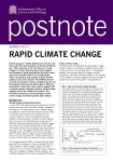 rapid climate change