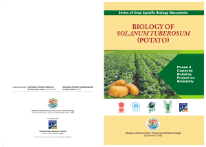 Potato - Ministry of Environment and Forests