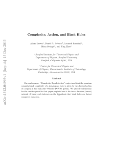 Complexity, action, and black holes