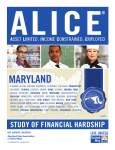 STUDY OF FINANCIAL HARDSHIP - United Way of Central Maryland